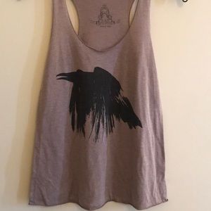 Beardance Tank Top Crow